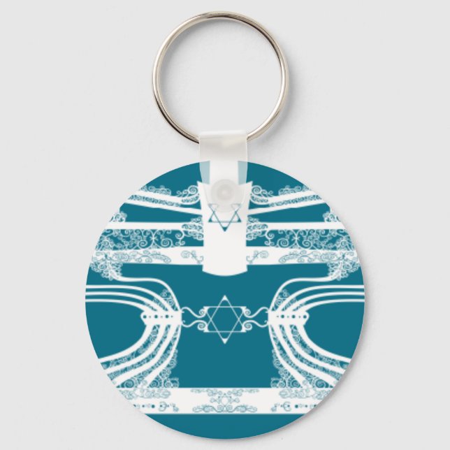 Menorah Keychain (Front)