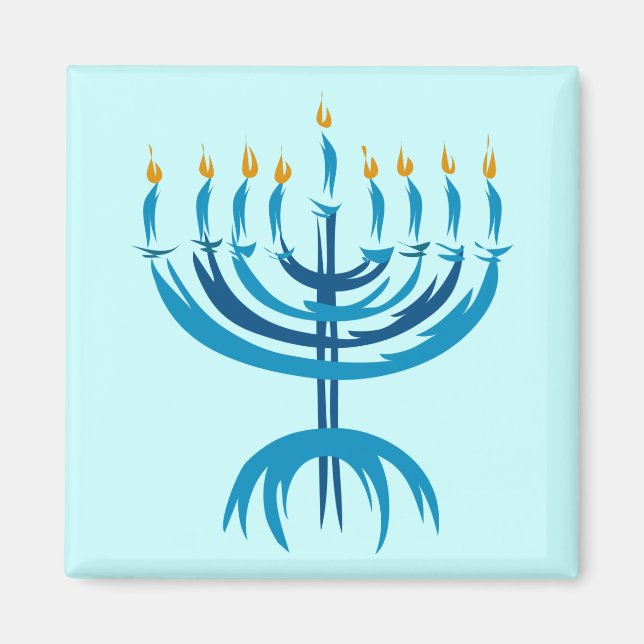 Menorah Magnet (Front)
