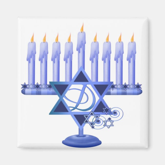Menorah Magnet (Front)