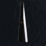 Menorah Neck Tie<br><div class="desc">This a bronze Menorah that can be changed to any Zazzle color you want and the background too.</div>