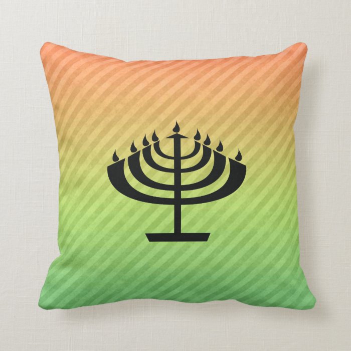 Menorah Pillow