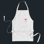 Menorah Pink Adult Apron<br><div class="desc">Exo 25:31 And thou shalt make a candlestick of pure gold: of beaten work shall the candlestick be made: his shaft, and his branches, his bowls, his knops, and his flowers, shall be of the same. Menorah: Mem, Nun, Resh, Hey Mem - Chaos Mighty Blood Nun - Continue Heir Son...</div>
