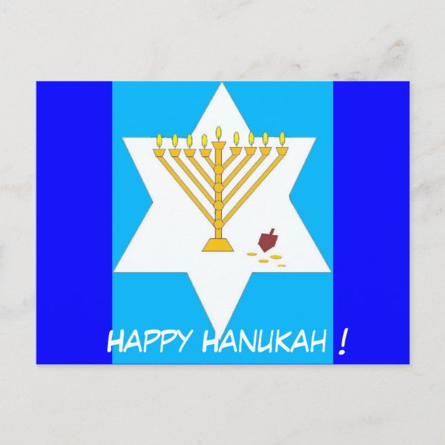 Menorah Post Card (Front)