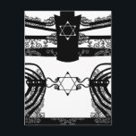 Menorah Postcard<br><div class="desc">Original Artwork by Thedustyphoenix.</div>