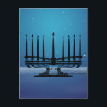 Menorah Postcard<br><div class="desc">Original Artwork by Thedustyphoenix.</div>