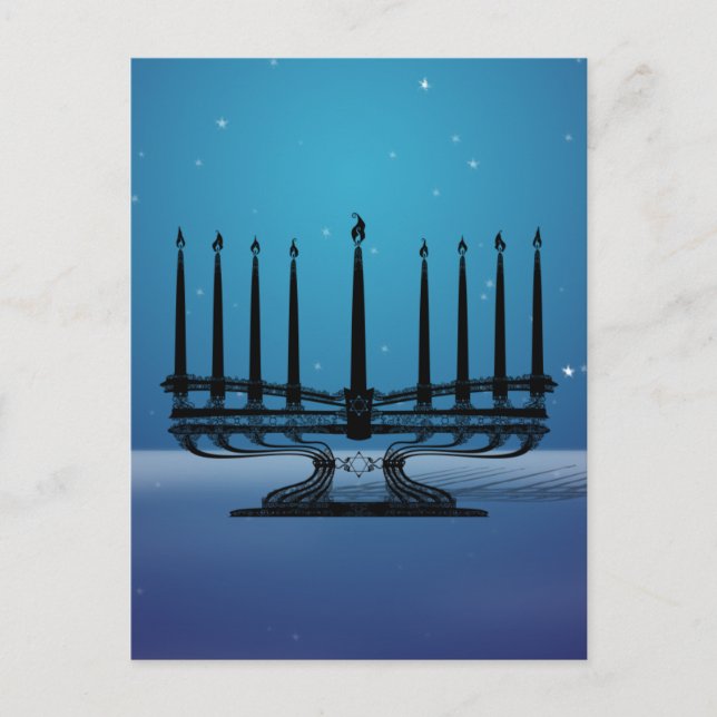 Menorah Postcard (Front)