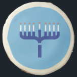 Menorah Sugar Cookie<br><div class="desc">Hanukkah menorah</div>