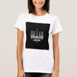 Menorah T-Shirt<br><div class="desc">Original Artwork by Thedustyphoenix.</div>
