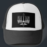 Menorah Trucker Hat<br><div class="desc">Original Artwork by Thedustyphoenix.</div>