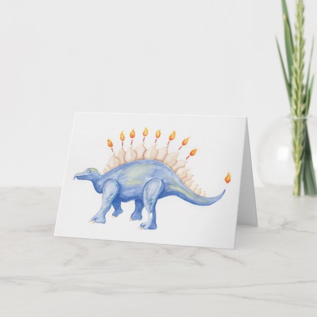 Menorahsaurus Greeting Card (Front)