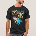 Menorawr Saurus Rex Jewish Dinosaur Hanukkah Kids T-Shirt<br><div class="desc">Grab this funny Menorawr Saurus Rex Jewish Dinosaur T-Shirt as a Hanukkah gift or Chanukah 2019 present for your jewish friend or family member! Spin your dreidel & wear this ugly Hebrew Christmas Pajama outfit and have a happy Hannukah!</div>