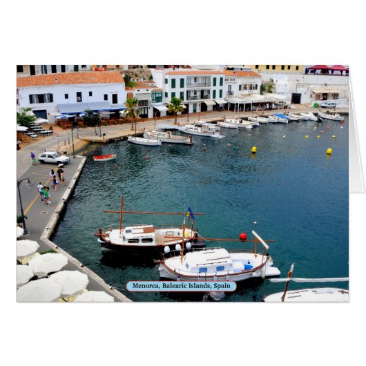 Menorca, Balearic Islands, Spain Cards (Front Horizontal)