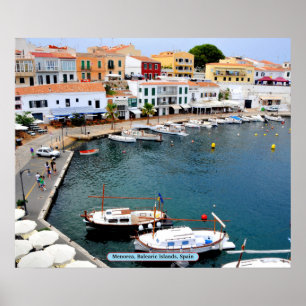 Menorca, Balearic Islands, Spain Poster