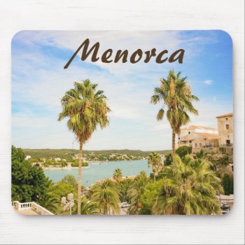 Menorca Port Of Mahon Photo Souvenir Mouse Pad by stdjura at Zazzle