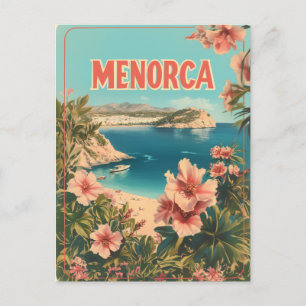 Menorca Vintage Postcard