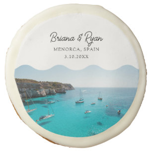 Menorca Wedding Favor Sugar Cookie