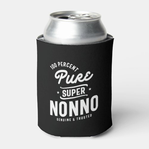 Mens 100 Percent Pure Super Nonno Gift Can Cooler