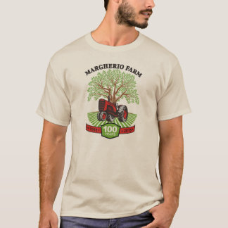 Mens-100 Year TShirt Sand