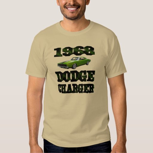 Men's 1968 Dodge Charger T-shirt | Zazzle