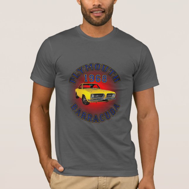 Men's 1968 Plymouth Barracuda T-Shirt (Front)