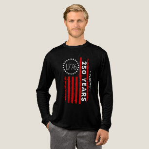 Mens 250th Anniversary America  Tri-Blend Shirt