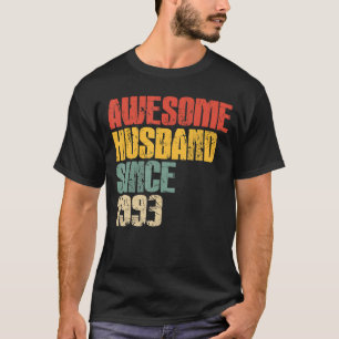 Mens 30th Wedding Anniversary for Him Awesome Husb T-Shirt