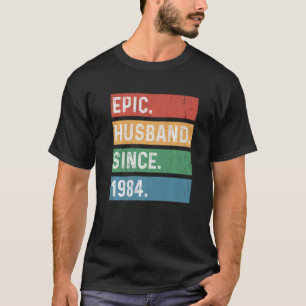 Mens 39 Year 39th Wedding Anniversary Epic Husban T-Shirt