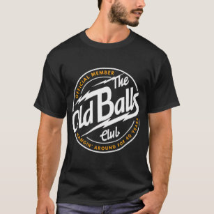 Mens 40 Years of Awesome Old Balls Club 40th T-Shi T-Shirt