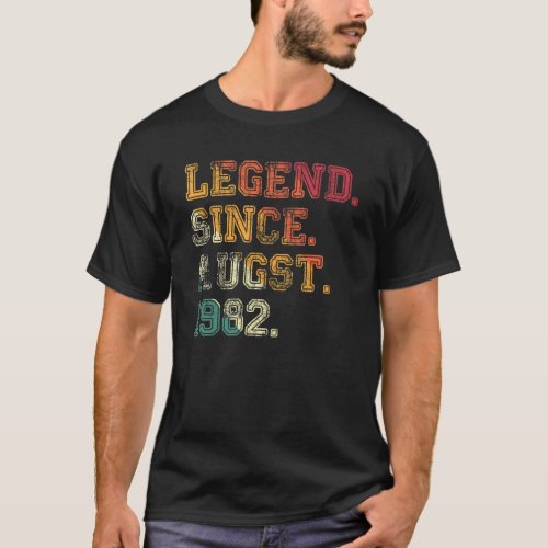 Mens 50th Birthday    Legend Since 1982 T_Shirt