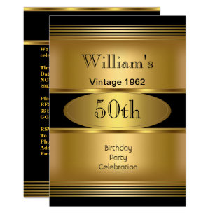 for men 50th birthday invitations zazzle