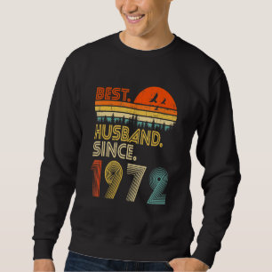 Mens 50th Wedding Anniversary Best Husband Since Sweatshirt