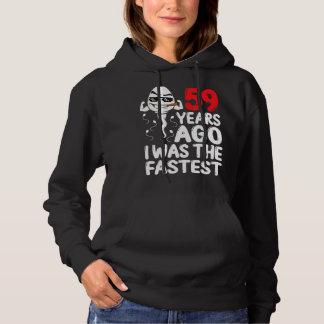 Mens 59th Birthday Gag Dress 59 Years Ago I Was Th Hoodie