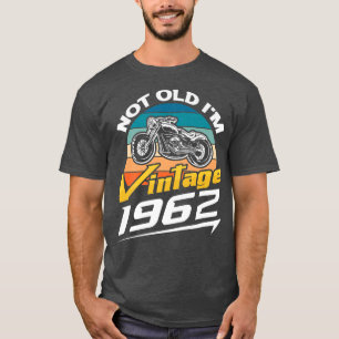 Mens 60th Birthday Man Biker Legend Motorcycle Cho T-Shirt