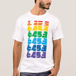 Men's 6453 Block multicolor tee