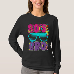 Mens 80s Bro Boy Retro This is My 80'S Bro Costume T-Shirt