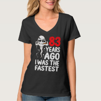 Mens 83rd Birthday Gag Dress 83 Years Ago I Was Th T-Shirt