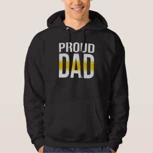 Mens 911 Dispatcher Dad Of A 911 Operator Father Hoodie