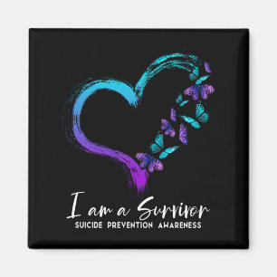 Mens A Survivor Prevention Awareness Performance Magnet