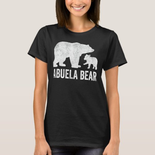 Mens Abuela Bear Mothers Day  Funny Cub Kid Spanis T_Shirt