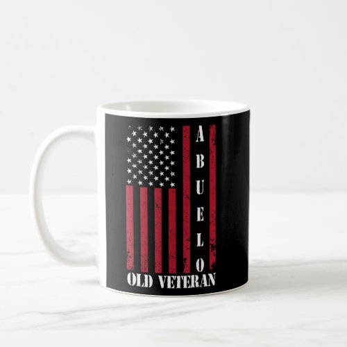 Mens Abuelo Old Veteran Proud Us Retired Veteran G Coffee Mug