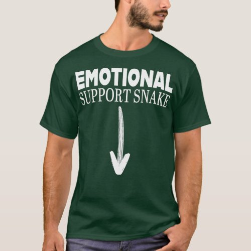 Mens Adult Humor Dirty Joke Emotional Support Snak T_Shirt