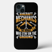 Mens Aircraft Mechanic Hero Design for a aircraft