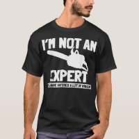Mens Am No Expert But Have Seen Videos Chainsaw 