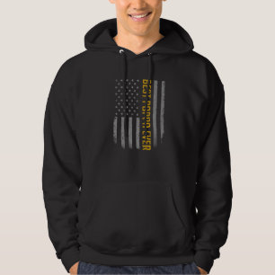 Mens American Flag Dad   For Fathers Day Best Popp Hoodie