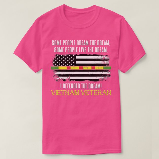 Mens American Flag Veterans Day Patriotic Vietnam  T-Shirt (Design Front)