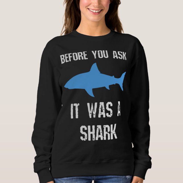 Mens Amputated Leg Amputee Before You Ask It Was A Sweatshirt (Front)