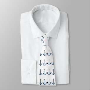 Mens Anchor Tie