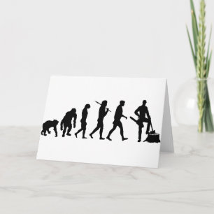 Mens and womens Lumberjack forestry work Card