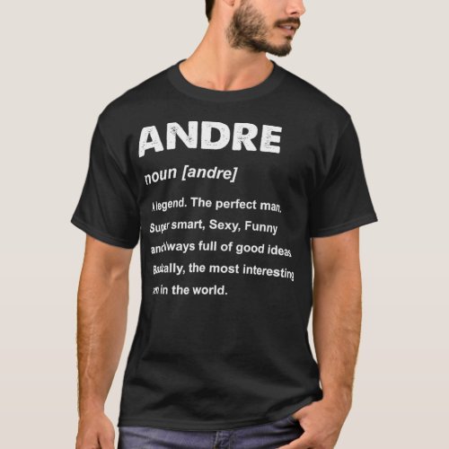 Mens Andre Name  T_Shirt