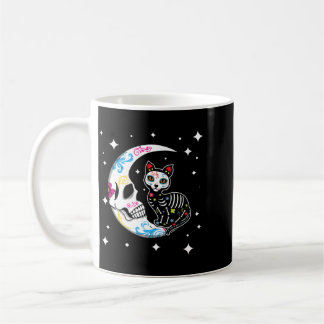 Mens Animal Cat And Moon Souls Day Of Government Coffee Mug